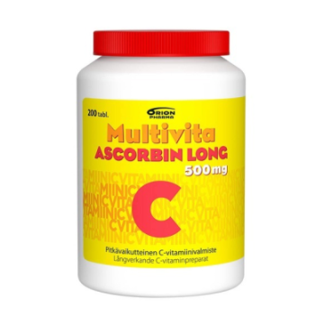 Multivita Ascorbin Long 500 mg 200 tabl