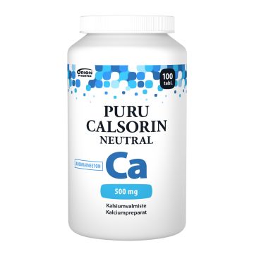 PURU CALSORIN NEUTRAL 500 MG 100 PURUTABL