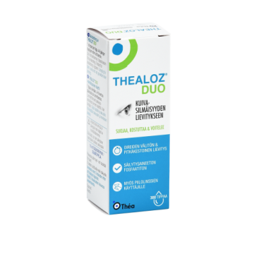 Thealoz Duo silmätippa, säilytysaineeton 10 ml