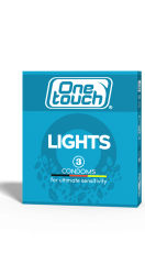 One Touch Lights ultraohuet kondomit 3 kpl