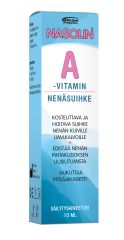 NASOLIN A-VITAMIN NENÄSUIHKE 10 ml